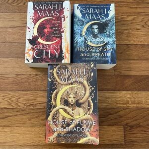 Crescent City series by Sarah J. Maas (paperback)